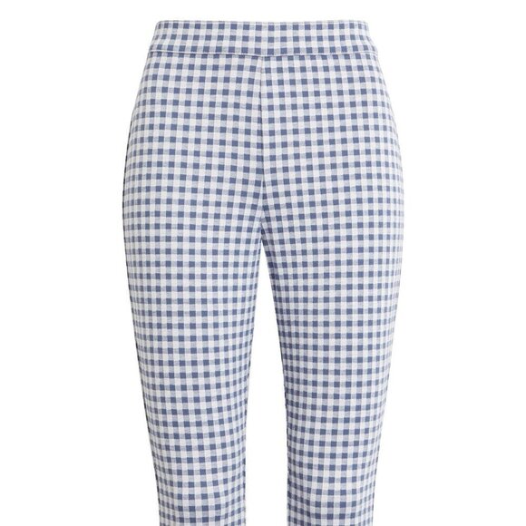 Nordstrom Plaid Ponte Crop Leggings XL - Picture 2 of 8